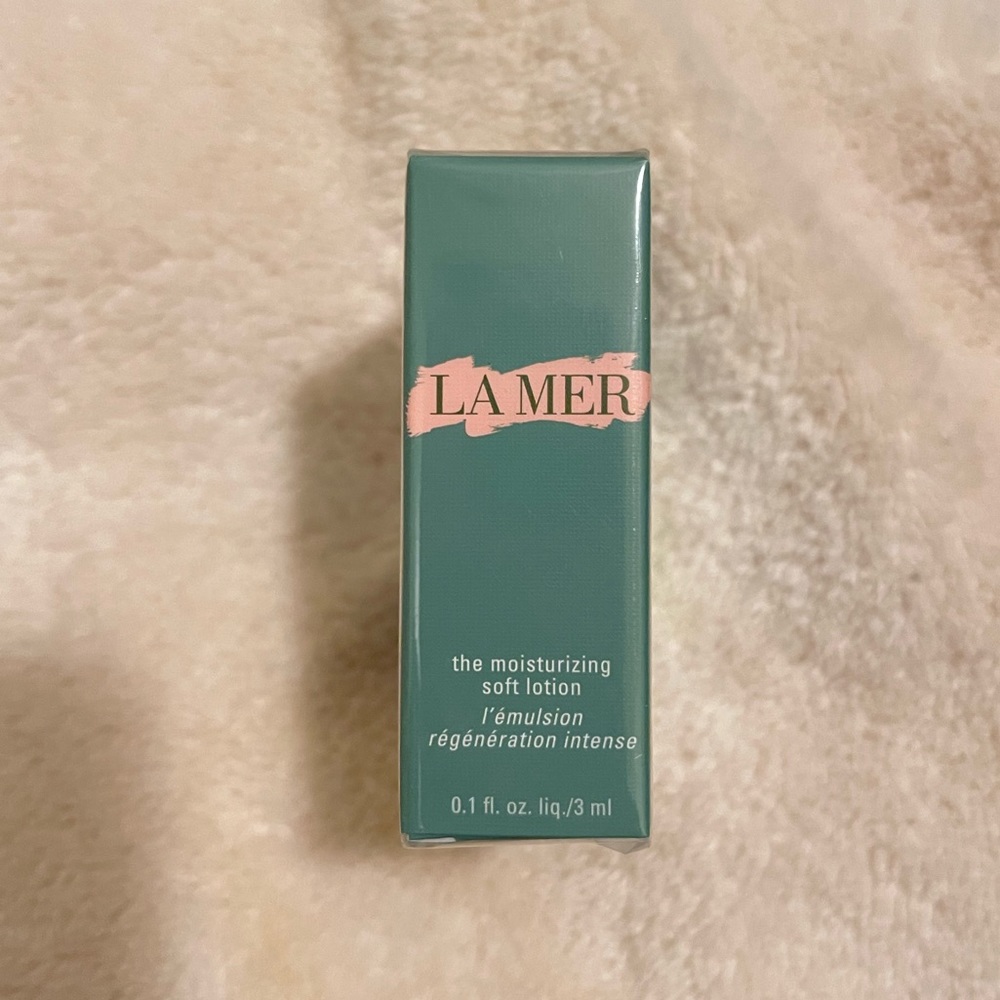 La Mer the moisturizing soft lotion 3ml x3